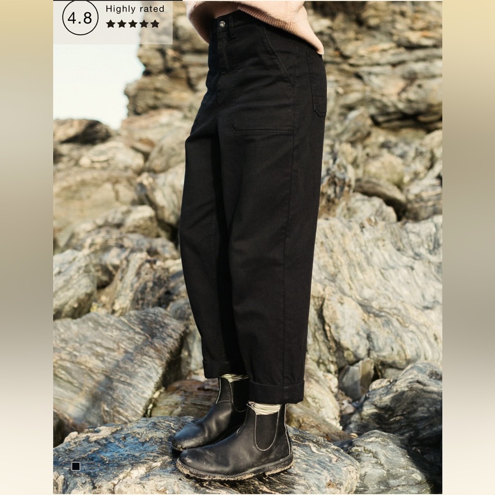 Finisterre Yarrel Trouser in Black